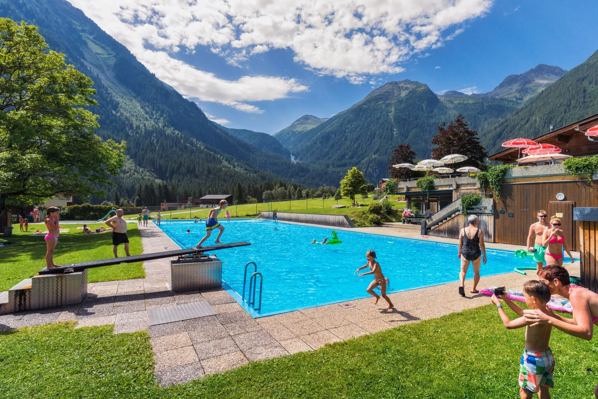 Schwimmbad in Krimml