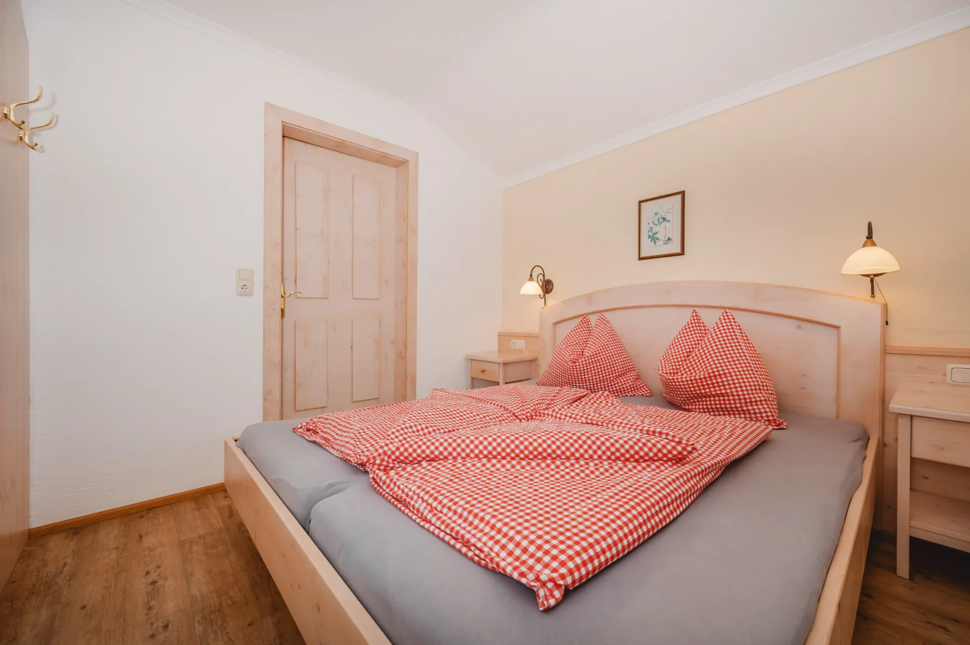 Schlafzimmer im Appartement Wildkogel – Edenlehengut in Krimml