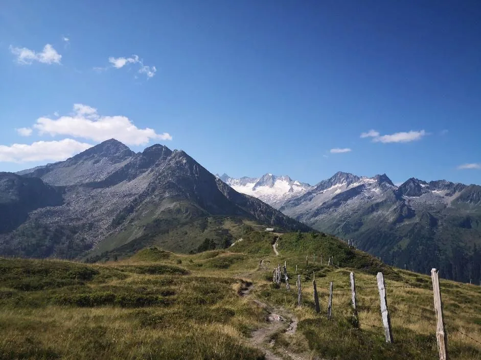 Ausblick auf die Hohen Tauern – Edenlehengut in Krimml