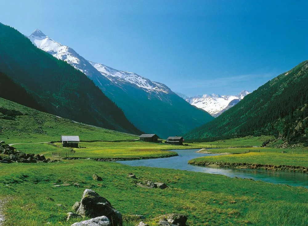 Das Krimmler Achental im Sommer – Edenlehengut in Krimml