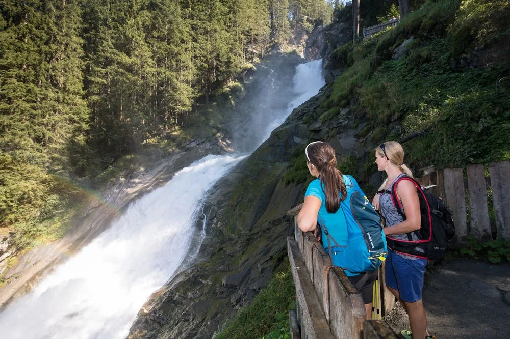 Aussichtspunkt an den Krimmler Wasserfällen – Edenlehengut in Krimml