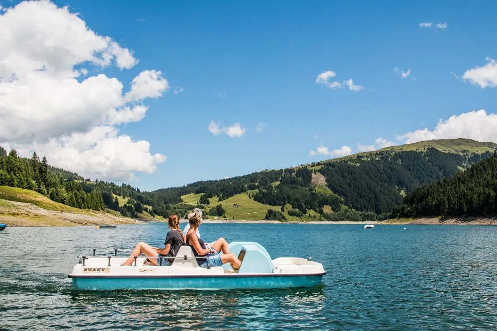 Bootsfahrt am Stausee Durlassboden – Edenlehengut in Krimml